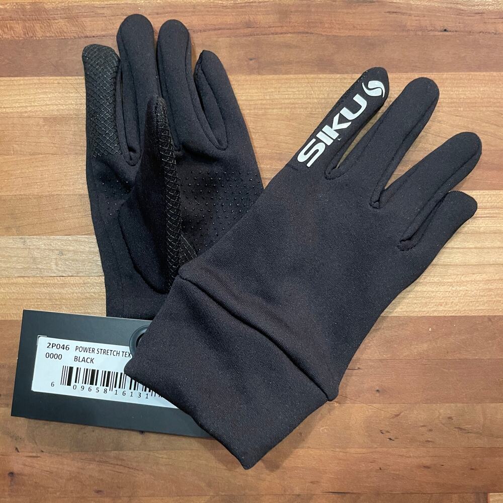 Siku Unisex Power Stretch Texter Glove - S unisex, black